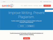 Tablet Screenshot of api.turnitin.com